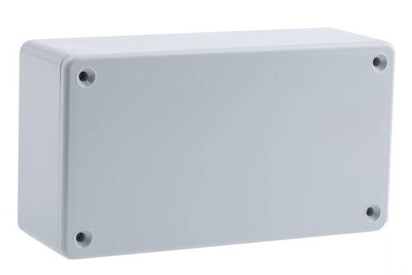 Product image for IP54 grey ABS plastic box,120x65x36mm