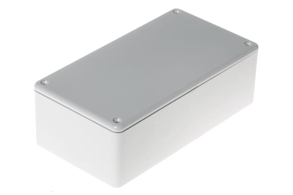 Product image for IP54 grey ABS plastic box,150x80x46mm