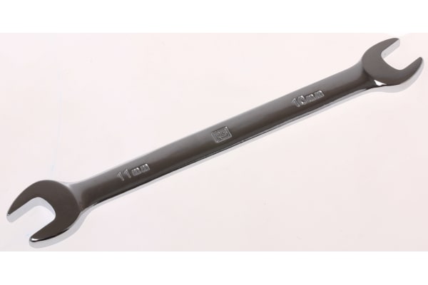 Product image for Steel open end spanner,10x11mm