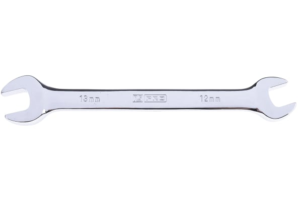 Product image for Steel open end spanner,12x13mm