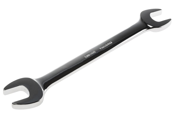 Product image for Steel open end spanner,18x19mm