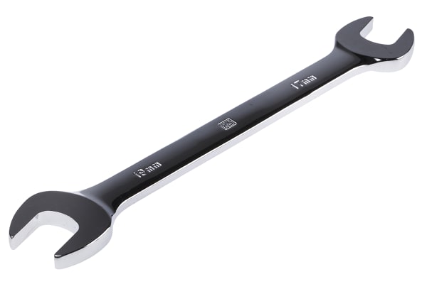 Product image for Steel open end spanner,17x19mm