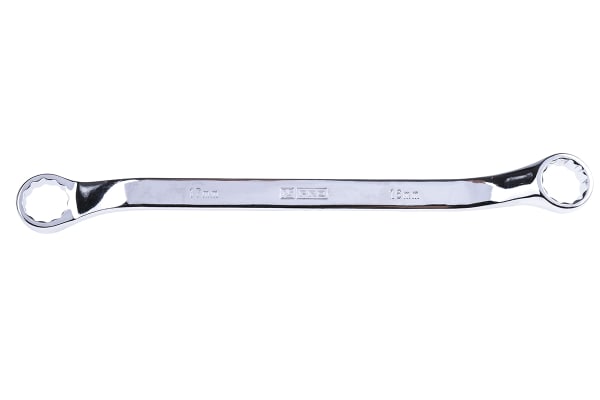 Product image for Steel ring spanner,16x17mm