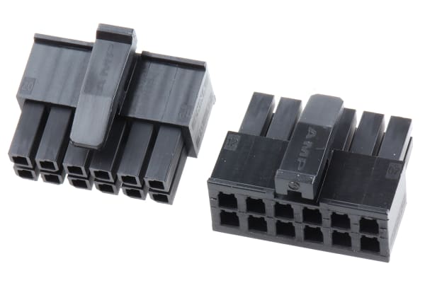 Product image for 12 WAY 2 ROW RECEPTACLE MATE-N-LOK