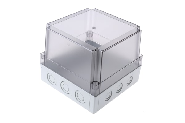 Product image for MNX Enclosure, Clear Lid, 180x180x150mm