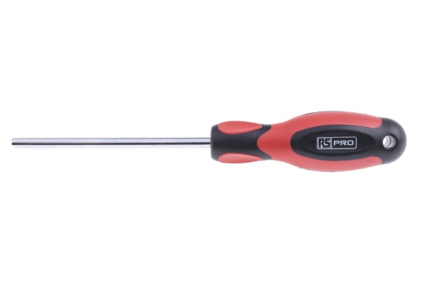 Product image for RS PRO 4 mm Hexagon Nut Driver, 125 mm Blade Length