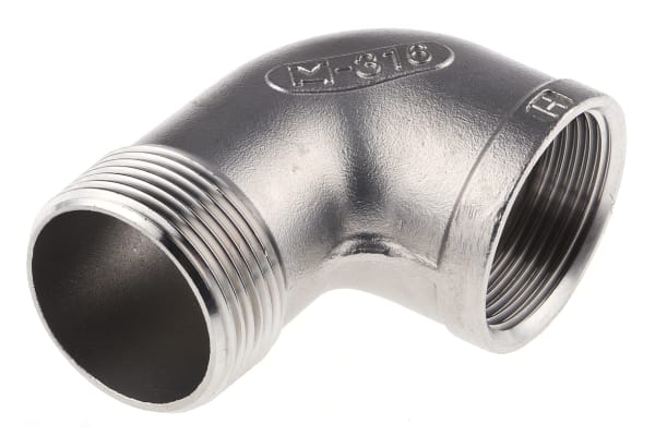 Product image for Street elbow,1 1/4inBSPP F-1 1/4inBSPT M