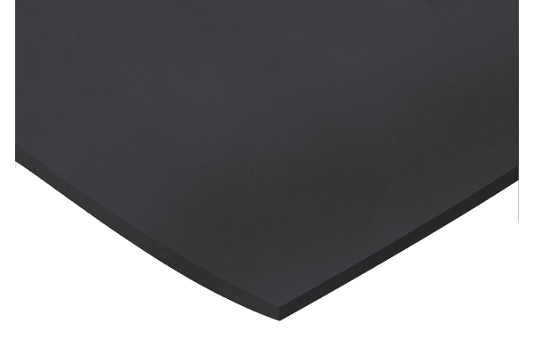 Product image for Neoprene Rubber, Black 1000x600x6mm