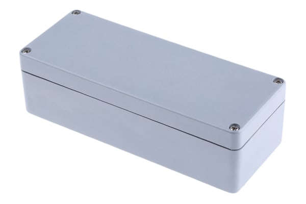 Product image for Grey polyester enclosure,190x75x55mm