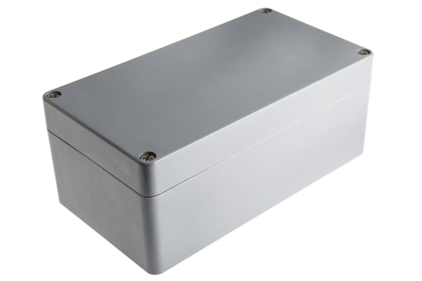 Product image for Grey polyester enclosure,222x120x90mm