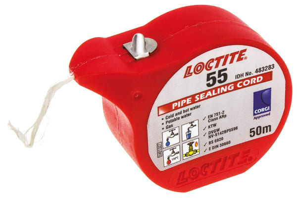 Product image for LOCTITE 55 PIPE SEALING CORD 50M
