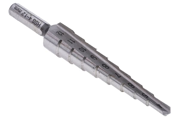 Product image for STEP DRILL HSS 4-12