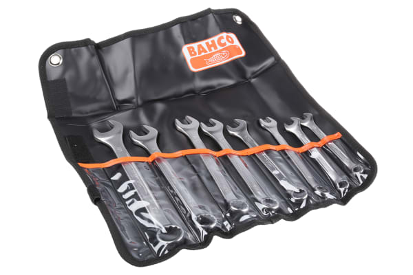 Product image for 8 pcs,imperial combination spanner set