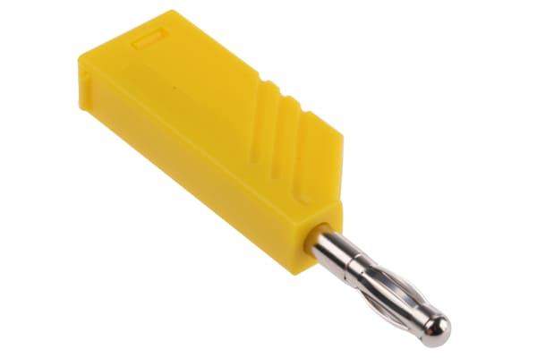 Product image for BANANA PLUG LAS N WS YELLOW