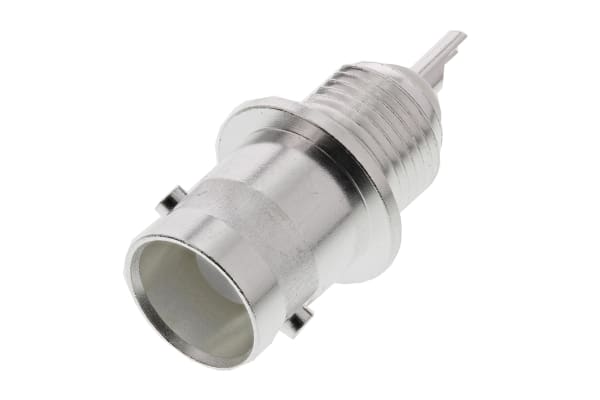 Product image for BNC bulkhead tagged socket, 50 ohm