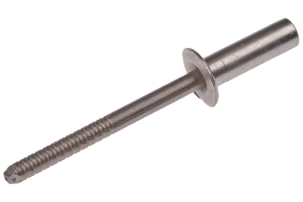 Product image for BLIND,ST STEEL POP RIVET,4.8DIA,6.4-9.5L