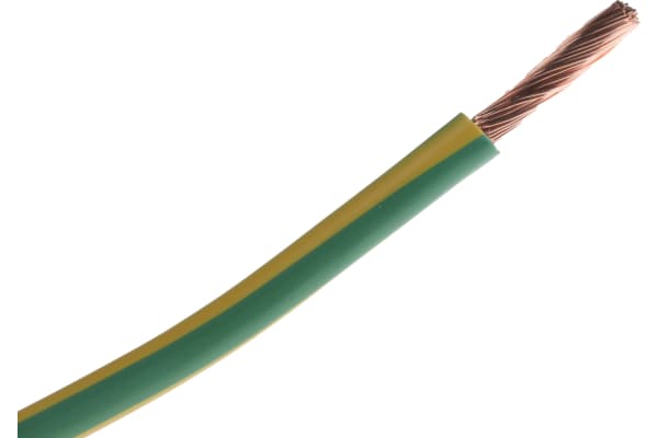 Product image for Grn/yel flexible switchgear cable,10sqmm