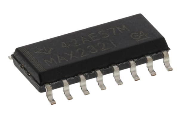 Product image for MAX232ID RS-232 LINE 2TX / 2RX, SOIC16