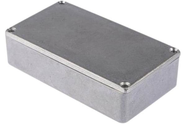 Product image for Natural aluminium box,114.5x64x29.5mm