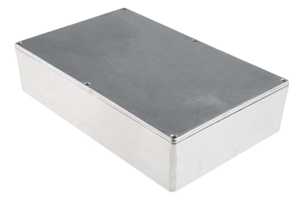 Product image for Natural aluminium box,275x175x65mm