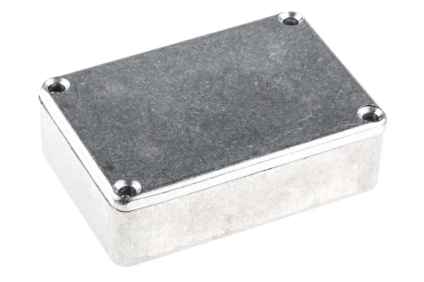 Product image for Natural aluminium box,80x55x25mm