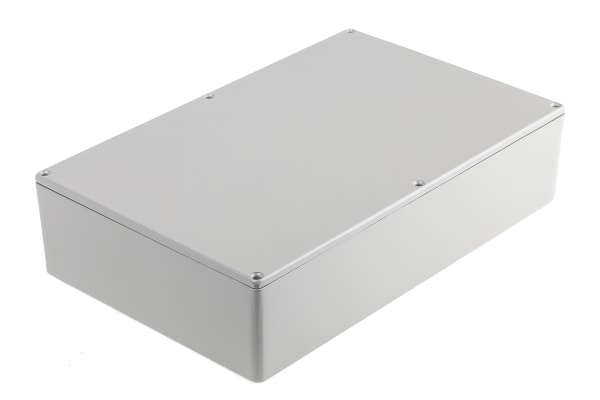 Product image for L/Grey Aluminium Box 275x175x65mm