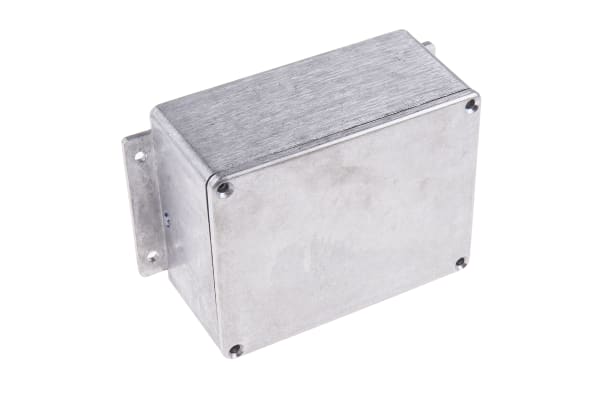 Product image for EMI/RFI flanged Al. box,140x90x55mm