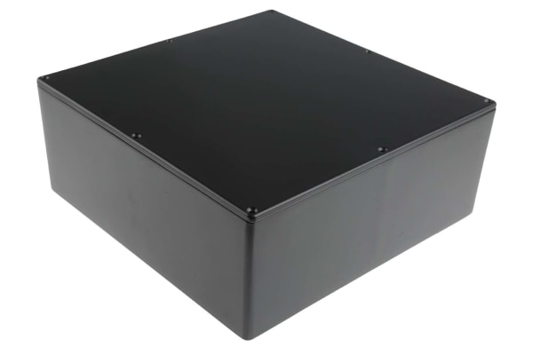 Product image for Black Aluminium Box 250x250x101mm