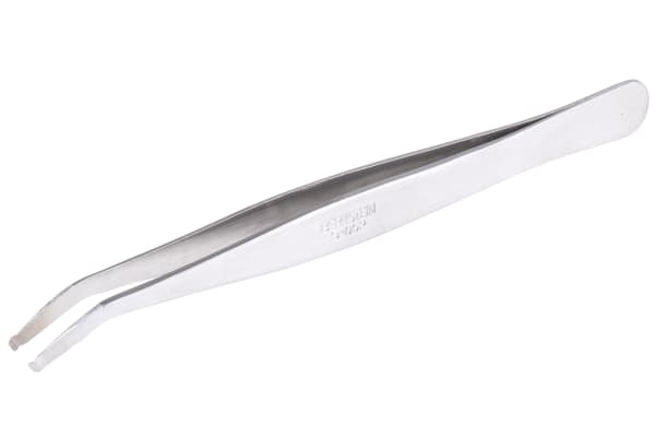 Product image for SMD-TWEEZERS, FLAT, BENT