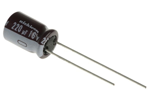 Product image for AL ELECTROLYTIC CAP,PS,16V,220UF