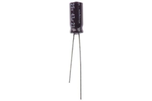 Product image for AL ELECTROLYTIC CAP,PS,25V,47UF