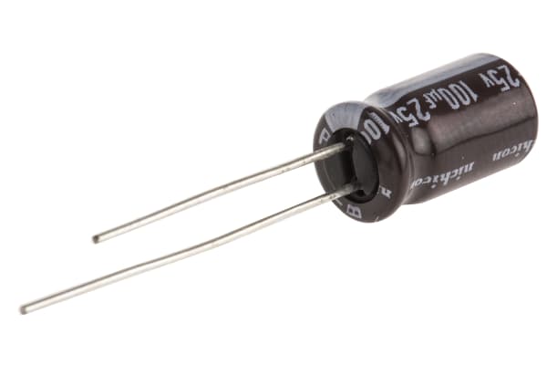 Product image for AL ELECTROLYTIC CAP,PS,25V,100 F