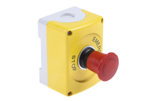 Product image for EMERGENCY STOP 37MM - TWIST RELEASE 1N/C