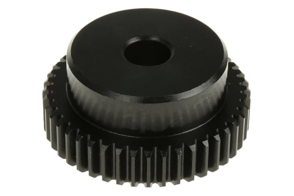 Product image for Gear, spur, steel, 1.0 module, 44 teeth