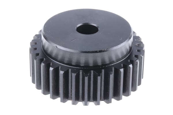 Product image for Gear, spur, steel, 2.0 module, 30 teeth