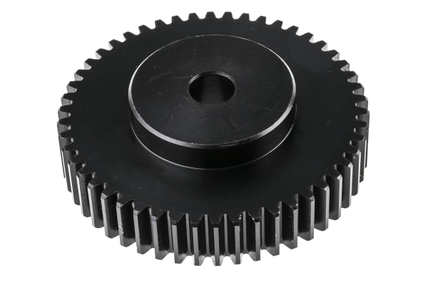 Product image for Gear, spur, steel, 2.0 module, 50 teeth