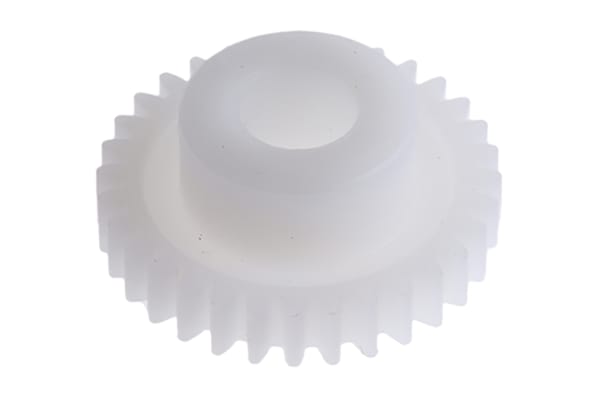 Product image for Delrin spur gear - 0.5 module 32 teeth