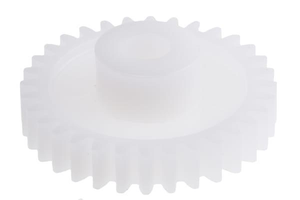 Product image for Delrin spur gear - 0.5 module 36 teeth