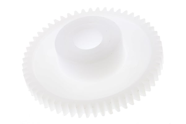 Product image for Delrin spur gear - 0.5 module 56 teeth