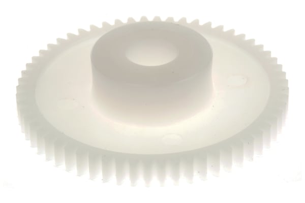 Product image for Delrin spur gear - 0.5 module 60 teeth