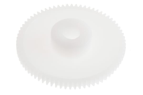 Product image for Delrin spur gear - 0.5 module 72 teeth