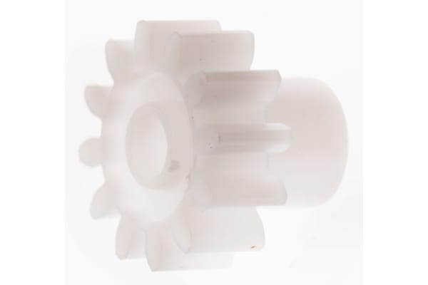 Product image for Delrin spur gear - 0.8 module 12 teeth