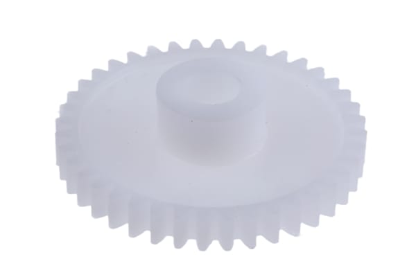 Product image for Delrin spur gear - 0.8 module 40 teeth