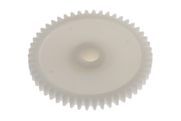 Product image for Delrin spur gear - 0.8 module 50 teeth