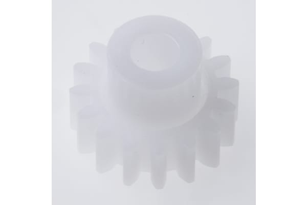 Product image for Delrin spur gear - 1.0 module 16 teeth