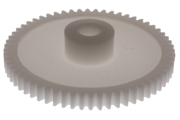 Product image for DELRIN SPUR GEAR - 1.0 MODULE 60 TEETH