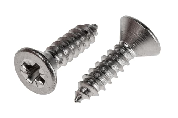 Product image for Cross self tap screw csk A4 No10 x 3/4in