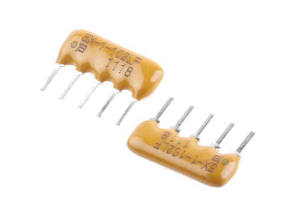 Product image for 4-BUSSED THICK FILM RESISTOR,1K 0.2W