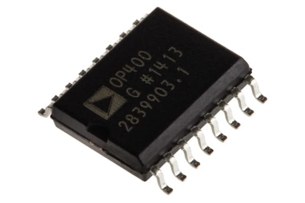 Product image for Quad precision op amp,OP400GS SO16