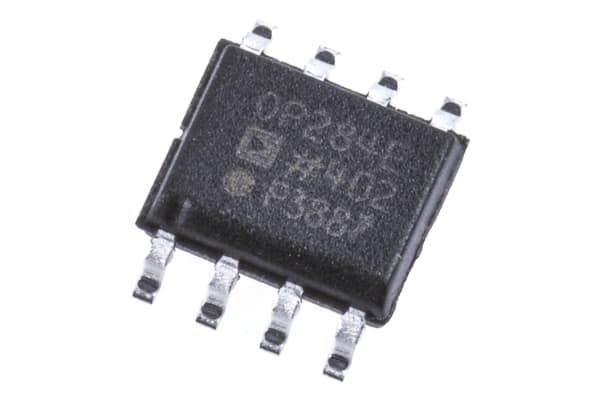 Product image for OP284 dual rail-to-rail precision op amp